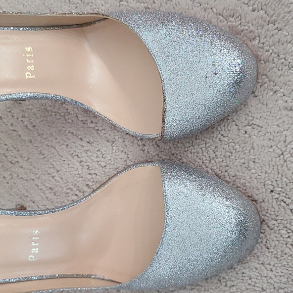 Christian Louboutin Glitter Heels - Picture 6 of 12